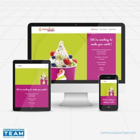 Menchies Pinole – Website